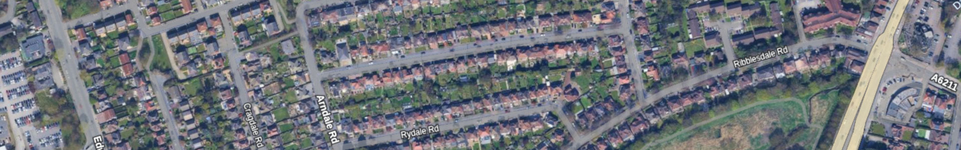 Sherwood Dales satellite map