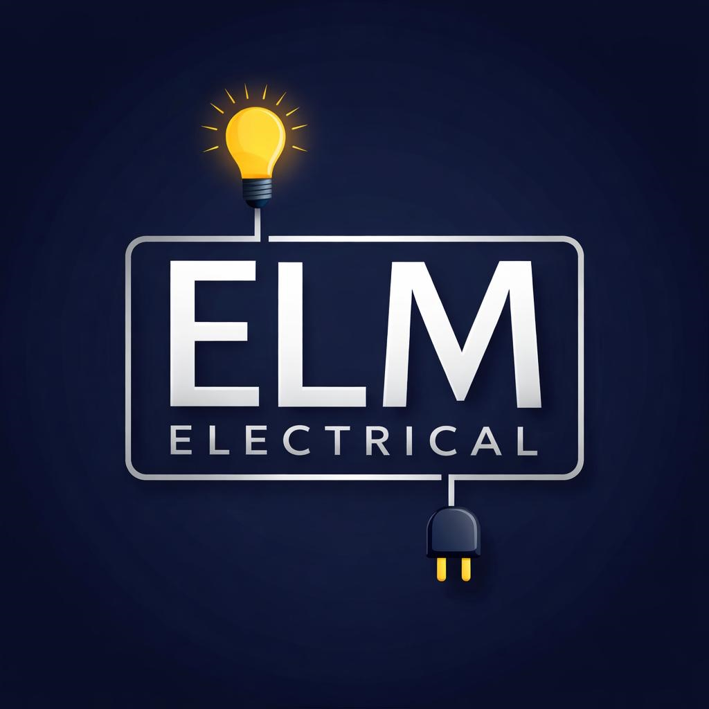 Logo for local electricians, Elm Electrical